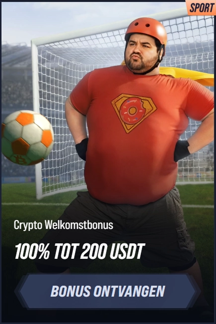 Crypto welcome bonus: 100% up to 200 USDT